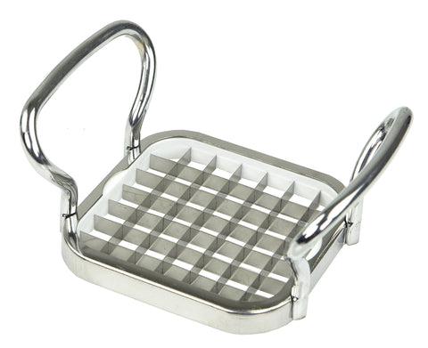 Home Basics cortador de papas en acero inoxidable para porciones uniformes.