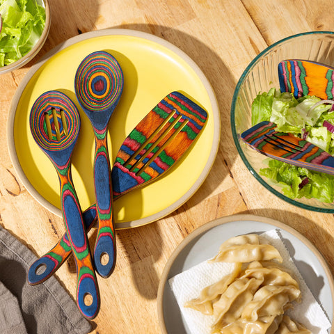 Home Beets: cucharas para sartenes no-stick evitan rayaduras y rasguños