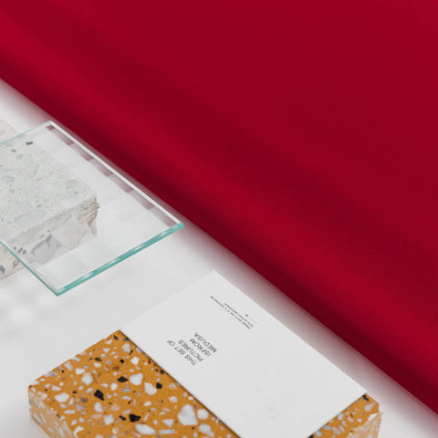 Mantel rojo para camping, duradero y fácil de cuidar