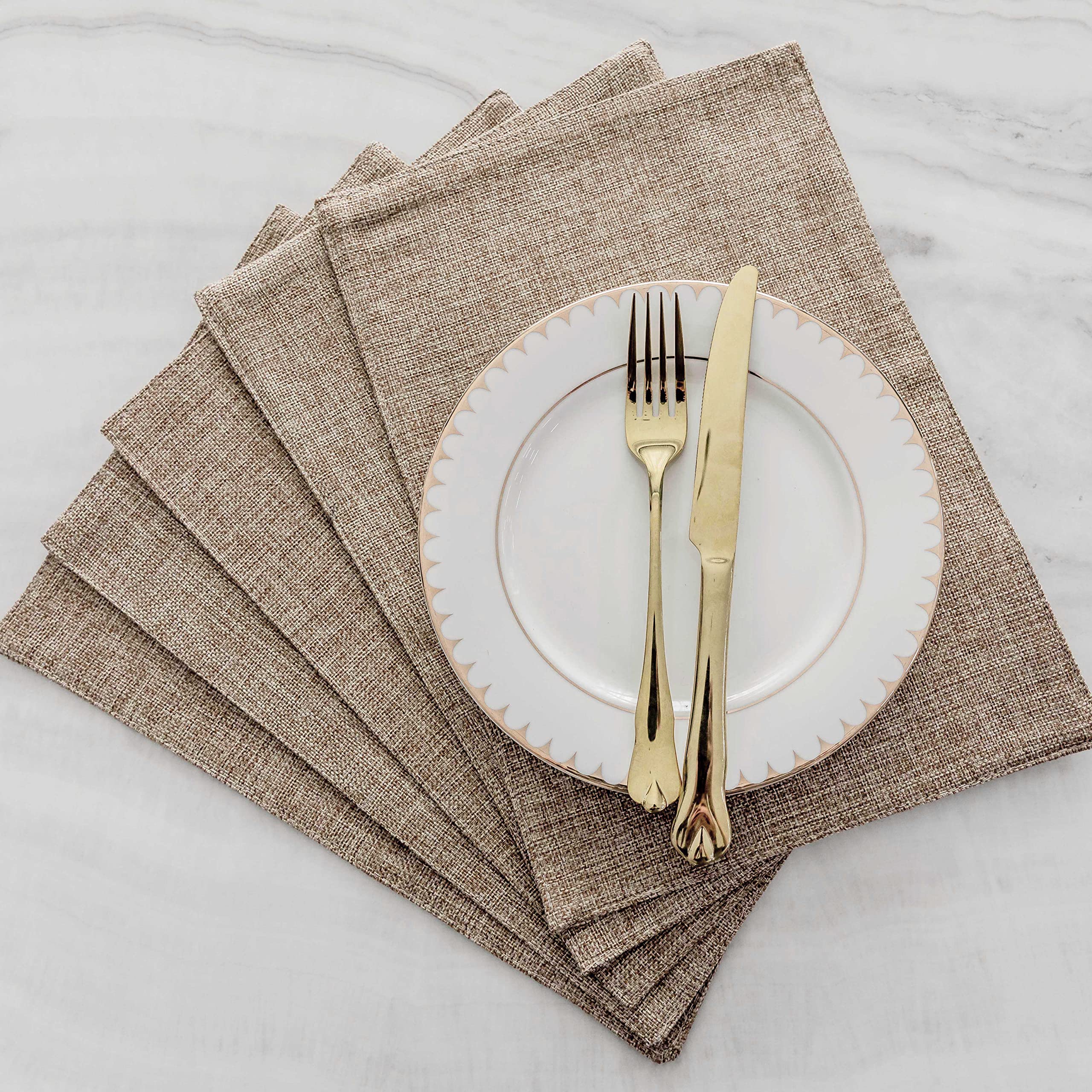 Home Brilliant salvamanteles perfecto para navidad y fiestas
