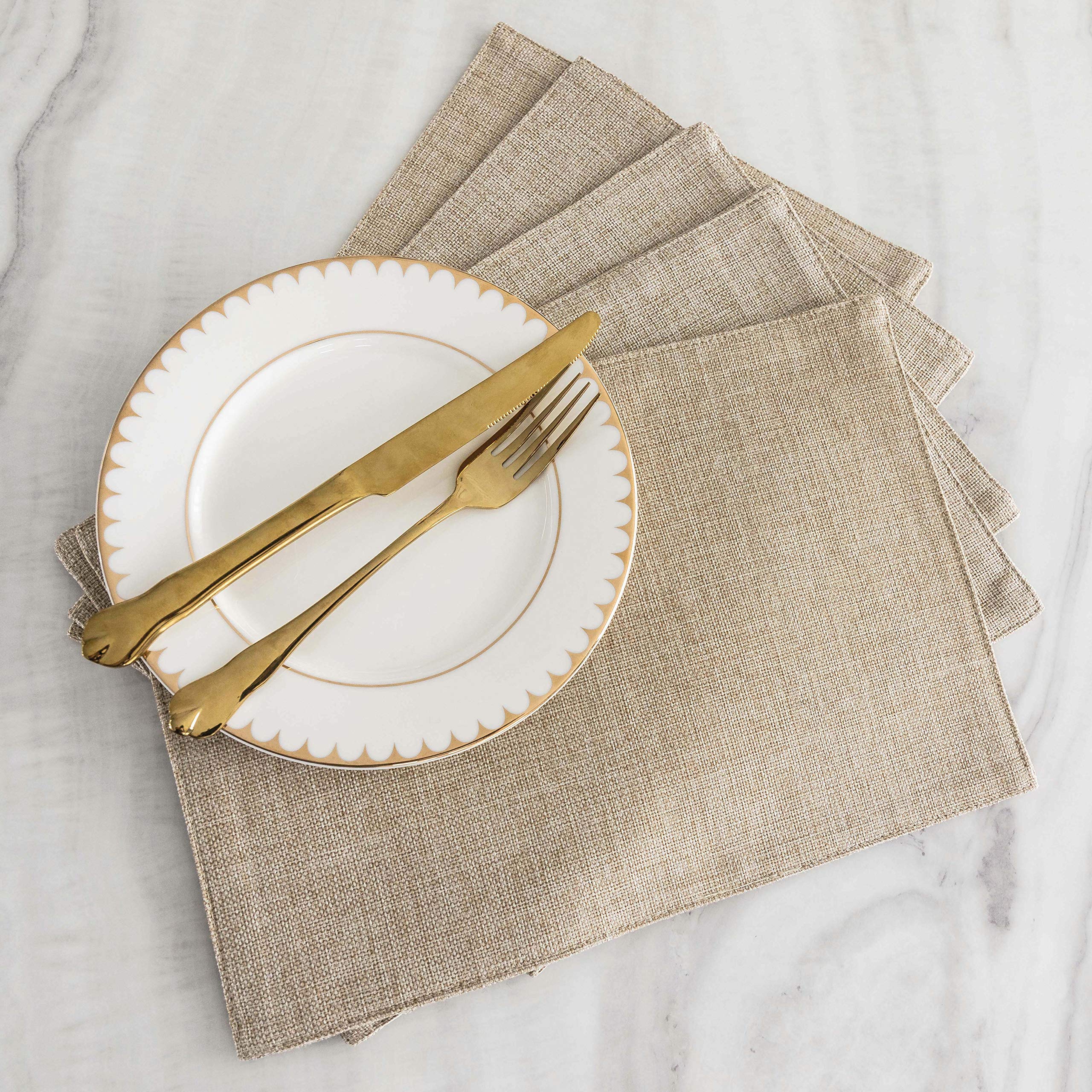 Home Brilliant salvamanteles ideales para cenas y celebraciones interiores o exteriores.