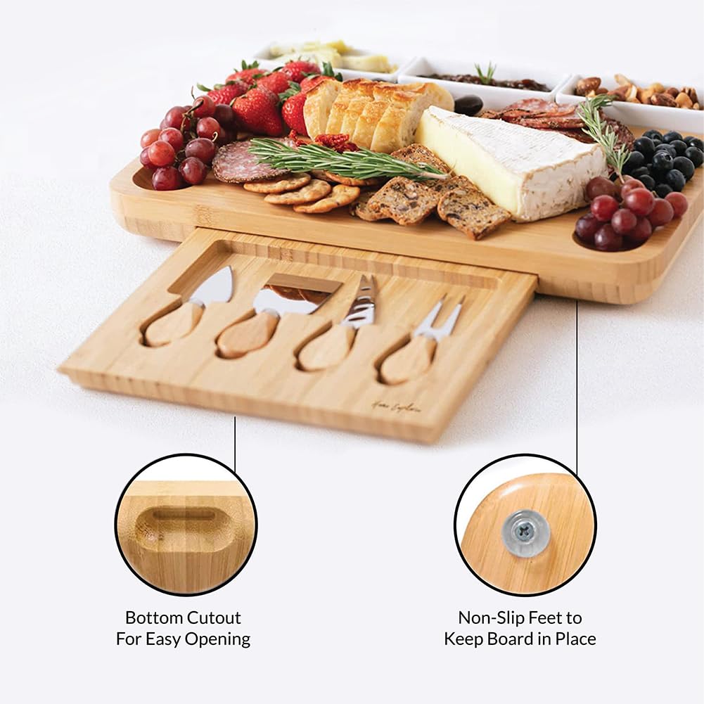 Home Euphoria: borde biselado para presentar galletas y aperitivos.