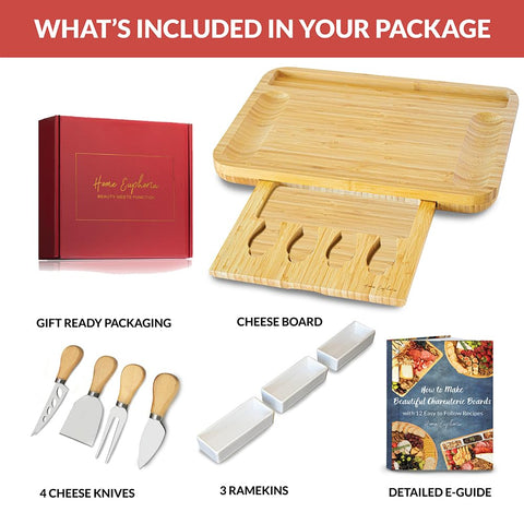 Home Euphoria: cuencos cerámicos para salsas y condimentos junto al tablero.