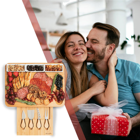 Home Euphoria: juego de cuchillos para charcutería, ideal para cortar quesos.