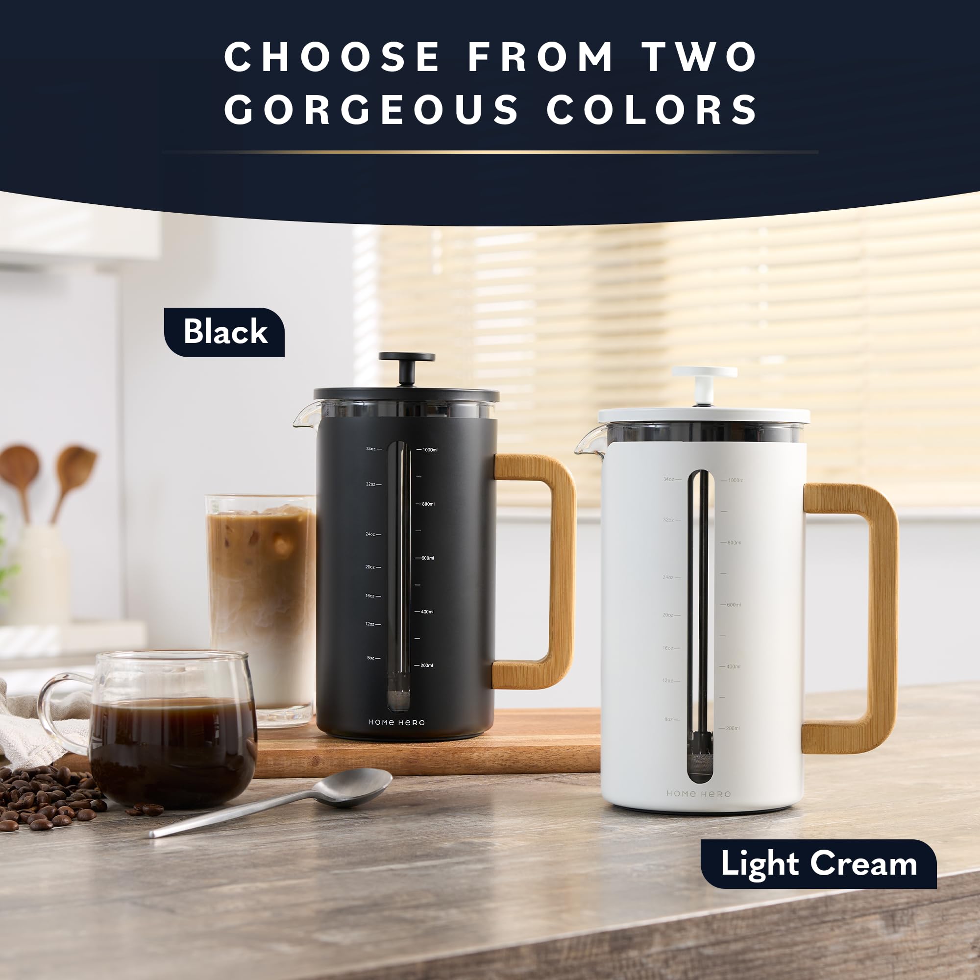Home Hero: diseño moderno que encaja en cocinas actuales.