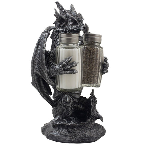Home 'n Gifts conjunto medieval dragon figura para bar o mesa decorativa