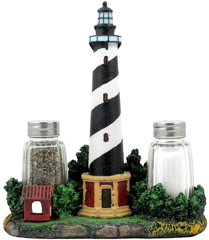 Home 'n Gifts faro Cape Hatteras, salero y pimienta decorativo para mesa marina