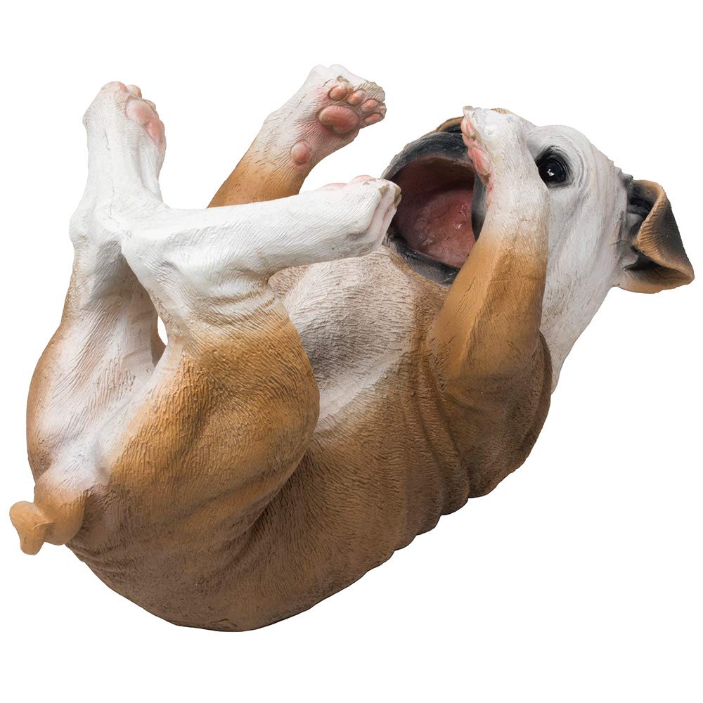 Portabotellas Bulldog Inglés de Home n Gifts: escena de bar para vinos.
