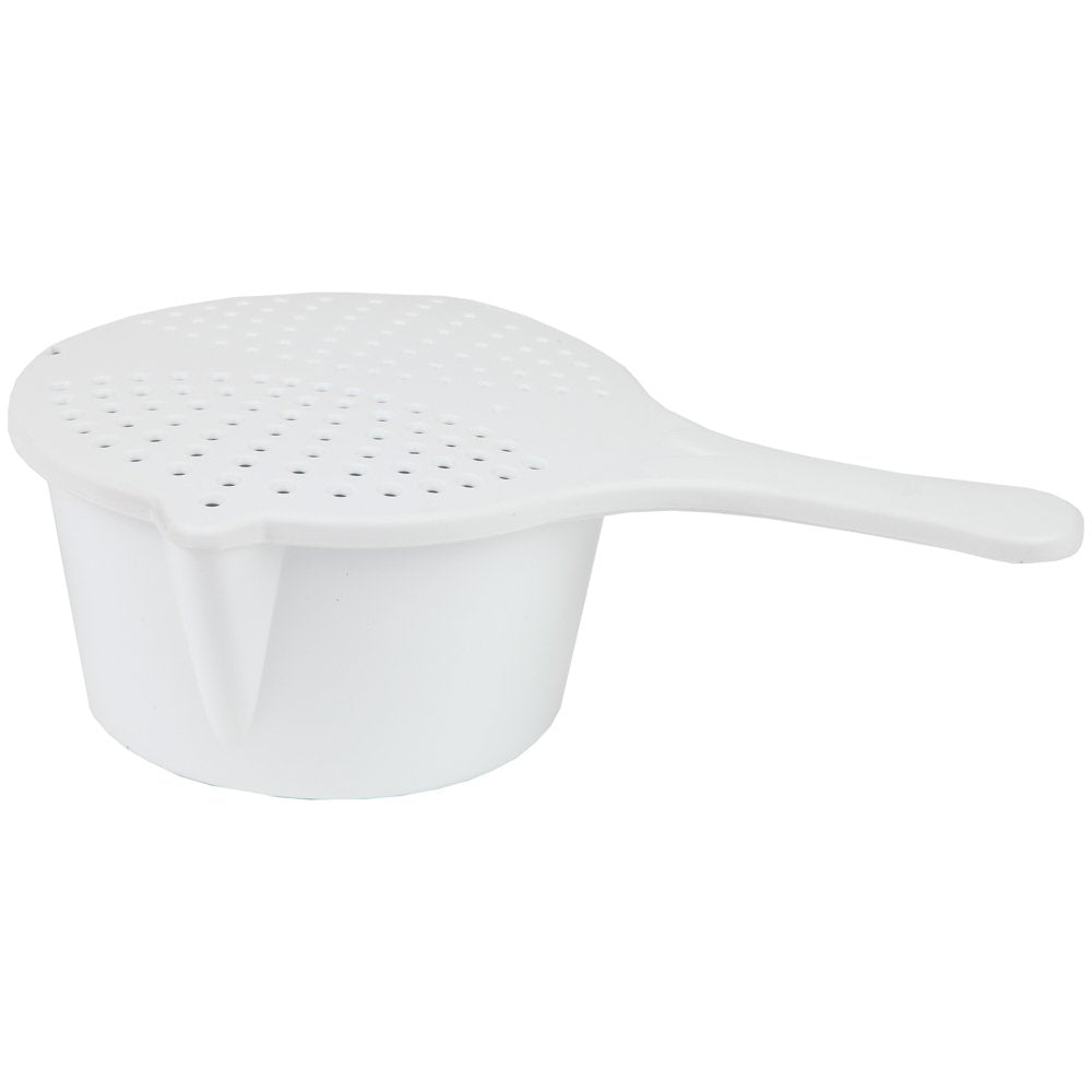 Home-X olla para microondas con tapa filtradora, drenaje rápido para verduras.