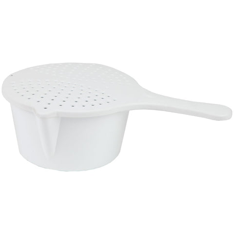 Home-X olla para microondas con tapa filtradora, drenaje rápido para verduras.