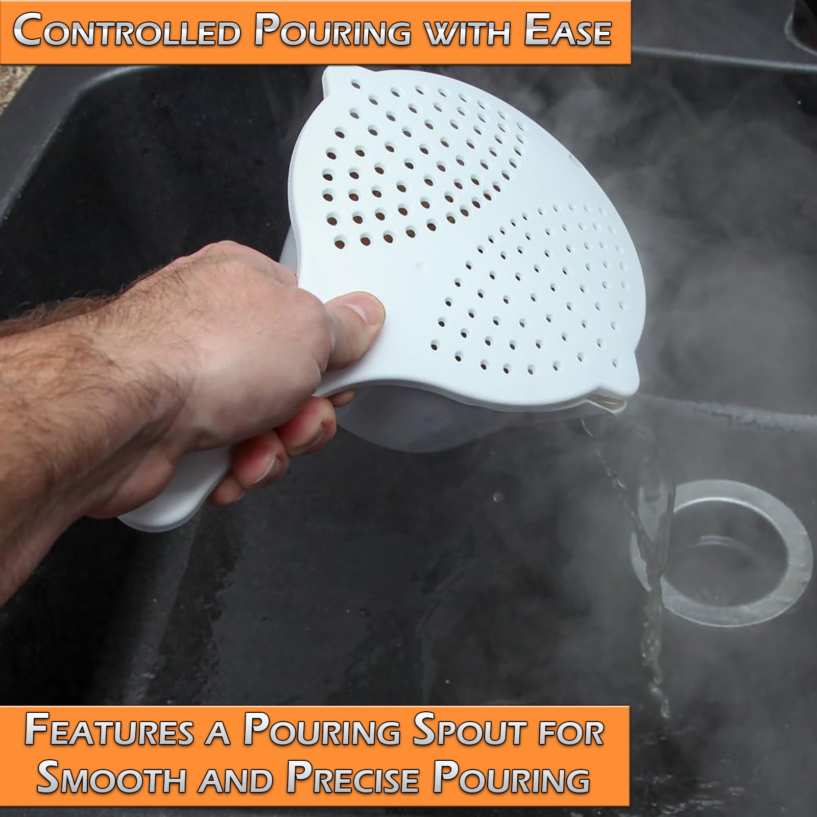 Home-X olla de microondas con capacidad de cuatro tazas para porciones rápidas.