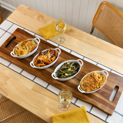 Home Beets tabla para servir aperitivos, ideal para fiestas y reuniones.