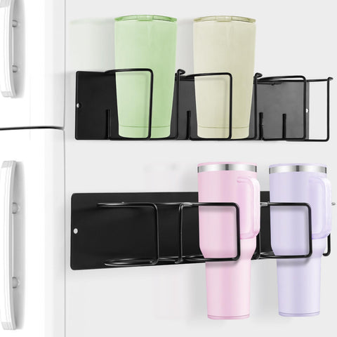 HOMEBROS portavasos magnético con aro de 3,3 pulgadas para tazas estables