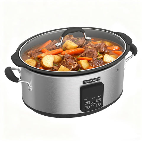 HOMECOOKIN olla-cocción-lenta-capacidad-10-cuartos para grandes reuniones.