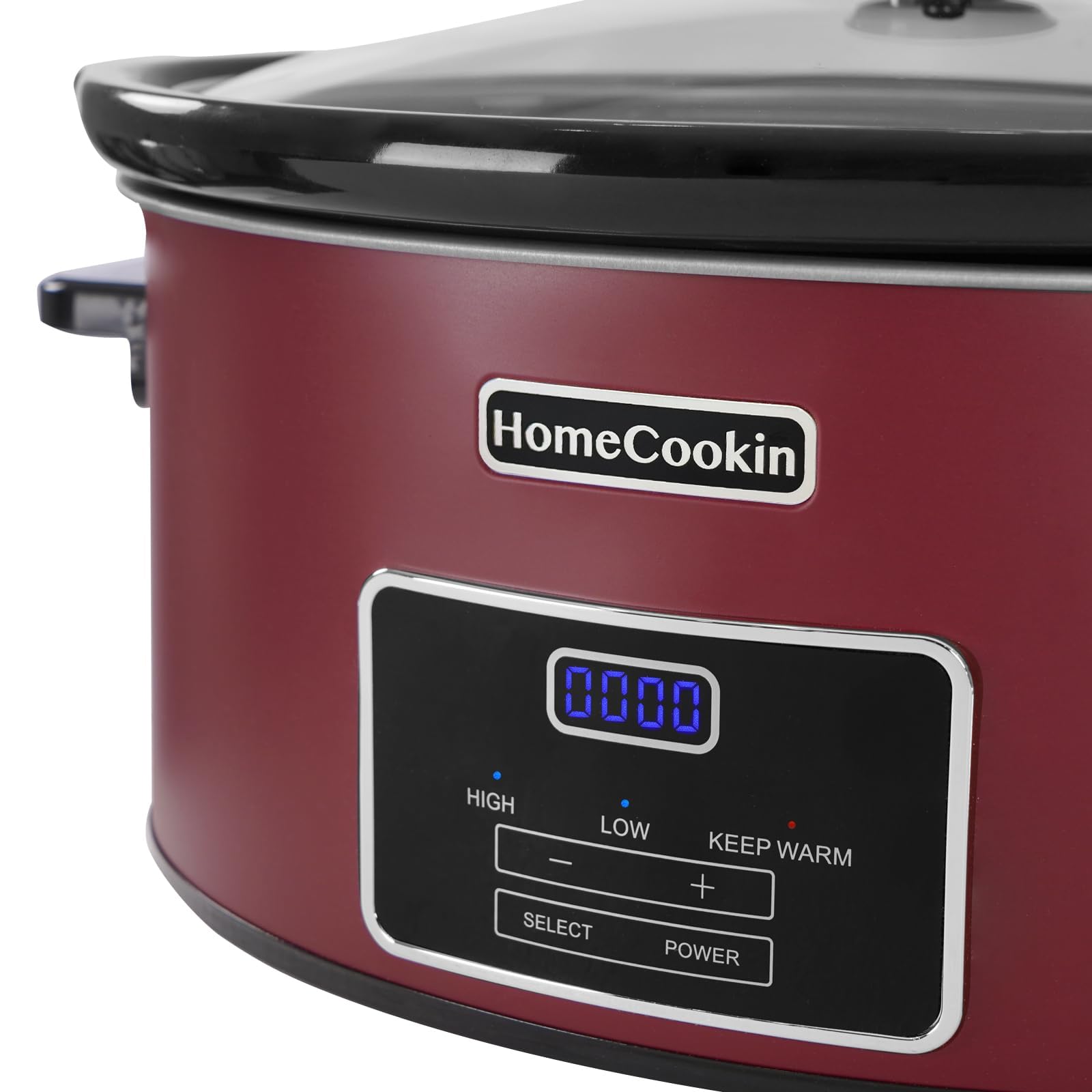 HOMECOOKIN Tapa de cristal de la olla lenta para vigilar cocción