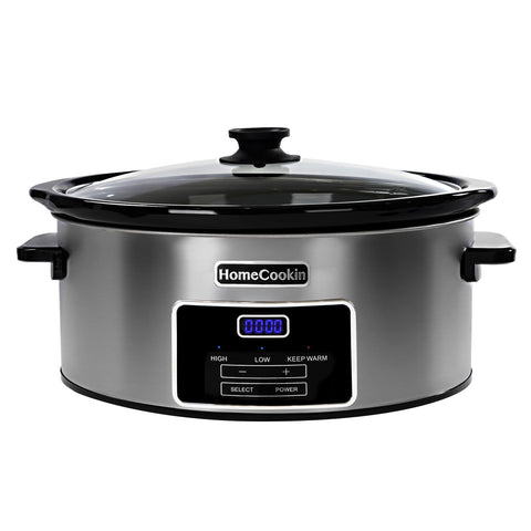 Olla lenta HOMECOOKIN, interior espacioso para guisos familiares