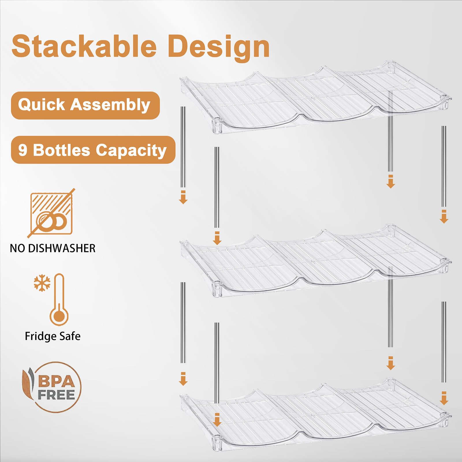 Acabado claro combate el desorden, estilo limpio con Homecor
