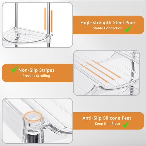 Homecor organizador para tazas y botellas, cocina ordenada
