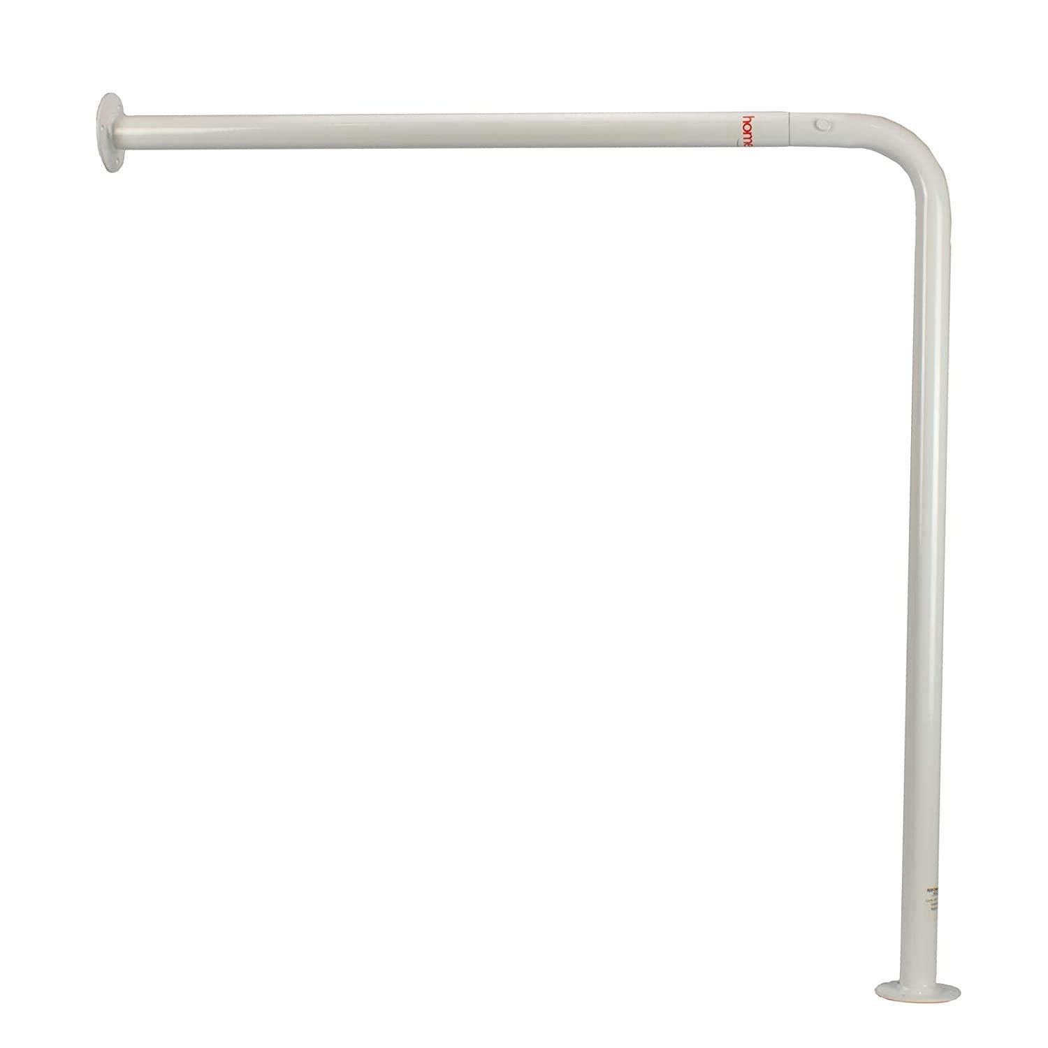 Homecraft barra Ringwood frontal mostrando fijaciones seguras para apoyo estable