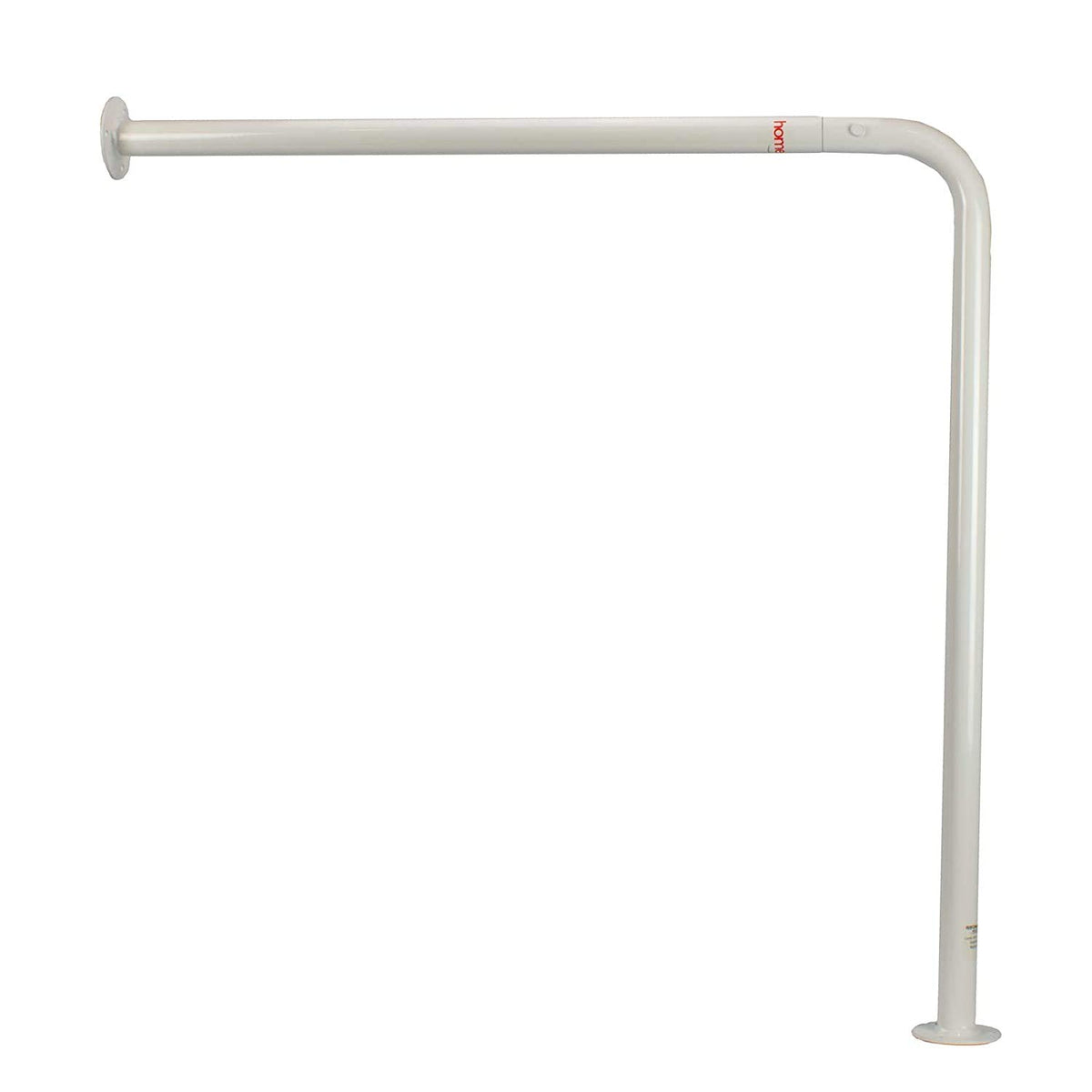 Homecraft barra Ringwood frontal mostrando fijaciones seguras para apoyo estable