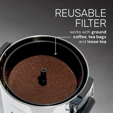 HomeCraft urna 45 tazas, mantiene el calor para varias horas.