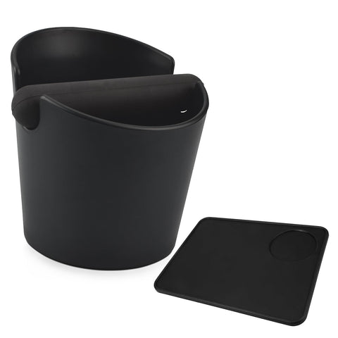 HOMEE caja de residuos de café con tapete de silicona protege la encimera
