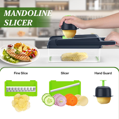 HomeHacks Picadora Verduras con separador de huevos para separar rápido.