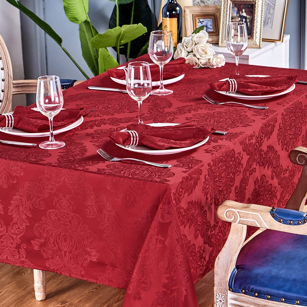 Mantel HomeJoy 60 x 144 pulgadas, ideal para mesas largas.