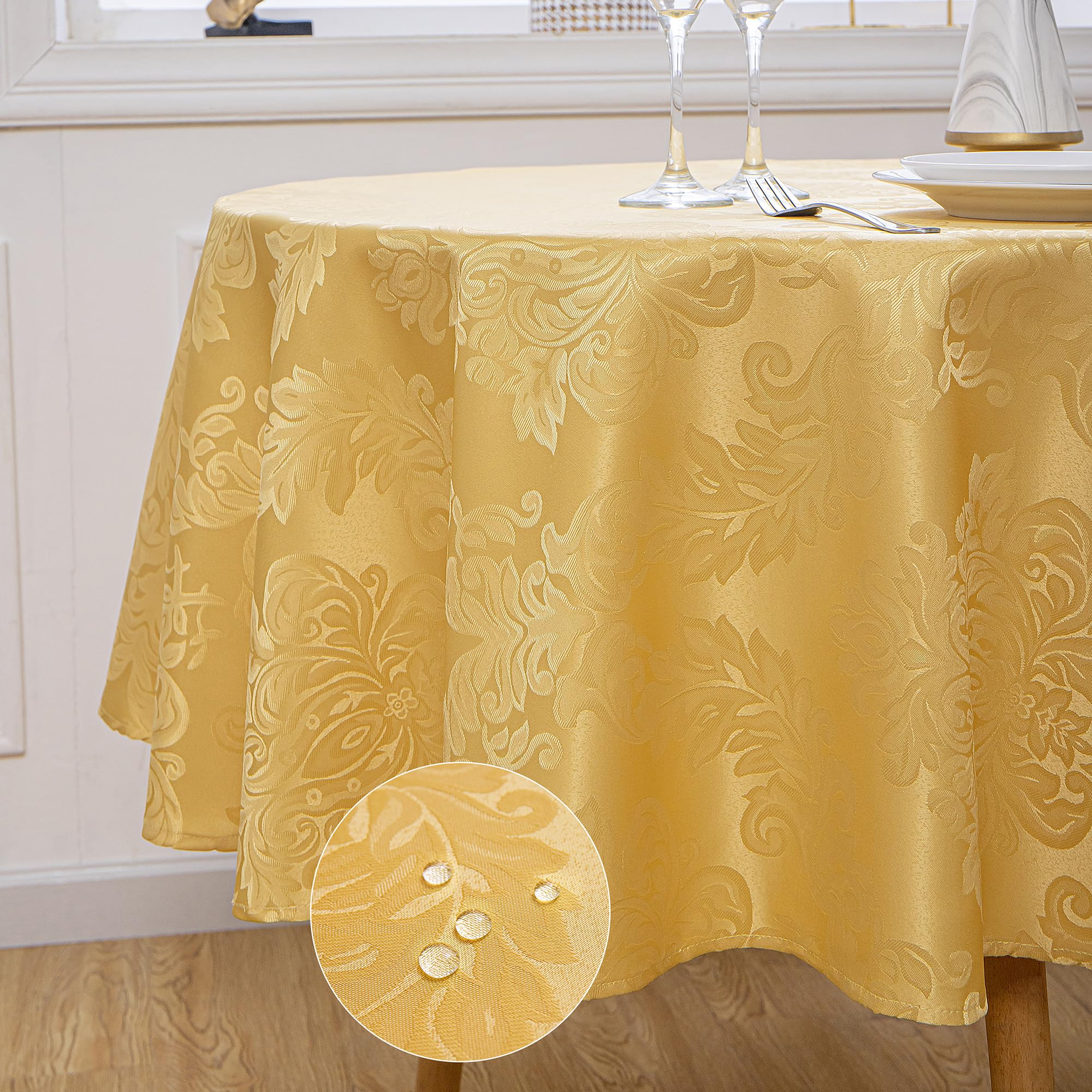 Mantel HomeJoy fácil de lavar, limpieza rápida tras las comidas.