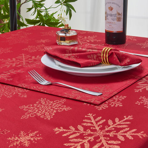 Mantel HomeJoy blanco plateado, tacto suave y duradero.