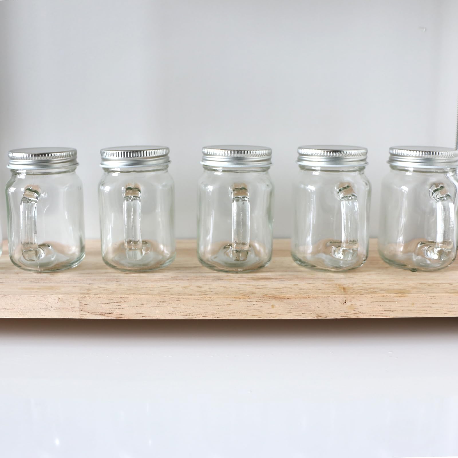 Homelike Style juego de 12 jarras Mason, almacenamiento ordenado para cocina