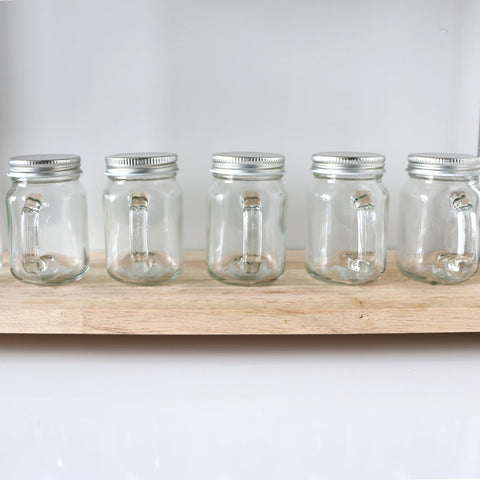 Homelike Style juego de 12 jarras Mason, almacenamiento ordenado para cocina