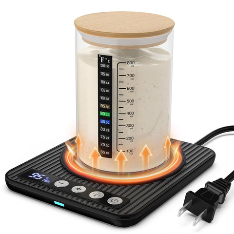 Homelove calentador masa madre 65-120F, mantiene fermentación estable para pan artesanal