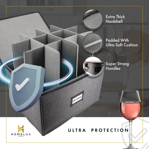 HOMELUX THEORY: almacenamiento de tazas de café con compartimentos ajustables.