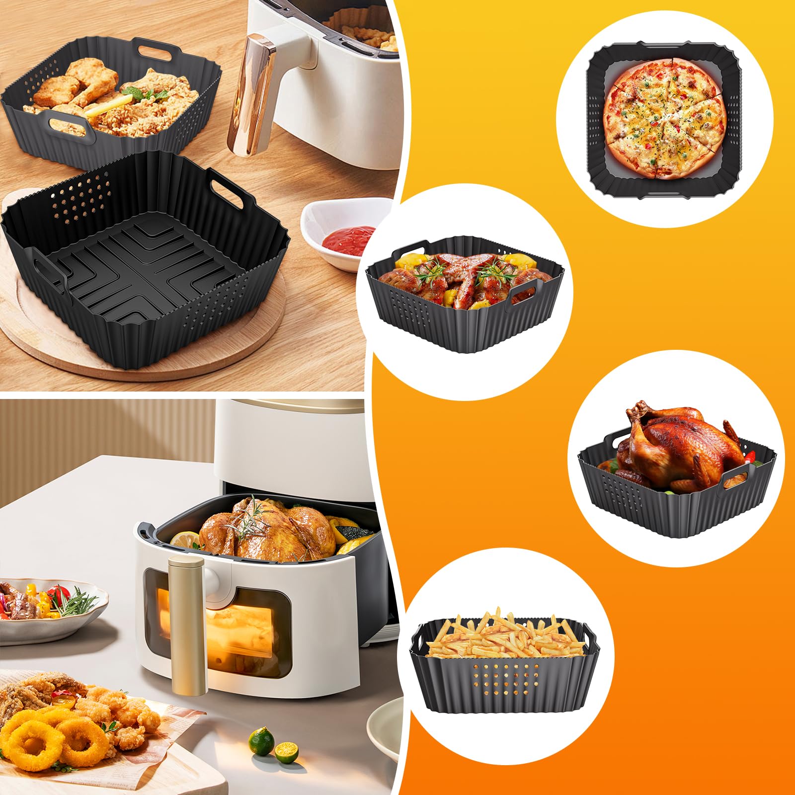 Compatibilidad HOMELYLIFE con Ninja AF141 AF142 y otros modelos 4.5-7 cuartos