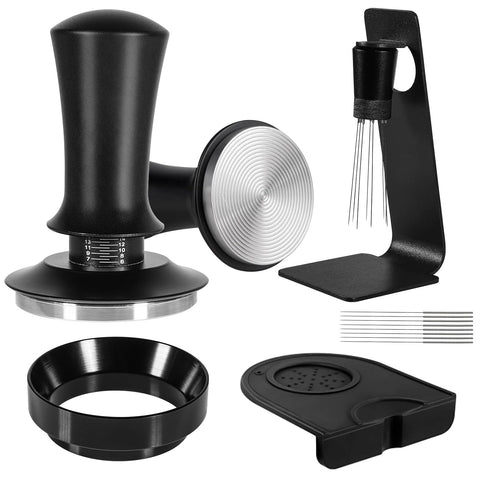HomelyLife tapador espresso calibrado para extracción uniforme