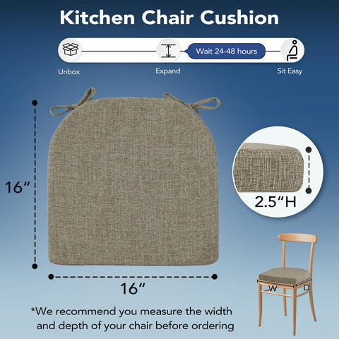 Almohadillas HOMELYSIAN, funda desmontable para lavado fácil.