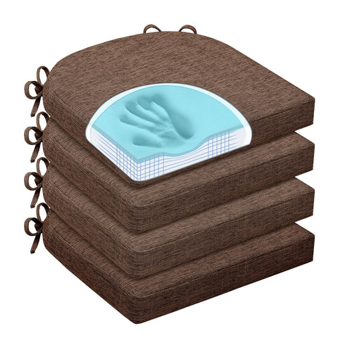 Cojín HOMELYSIAN con capa de memoria ofrece comodidad suave y adaptativa.