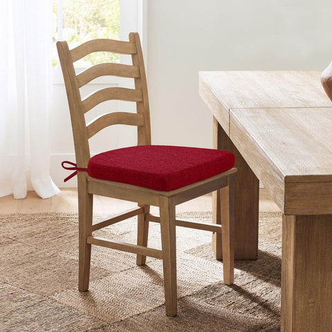 Conjunto de 4 cojines HOMELYSIAN para comedor, listos para usar.