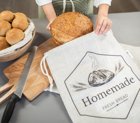 Bolsa reutilizable para pan de masa madre, alto rendimiento con HOMEMAKERS HARMONY.