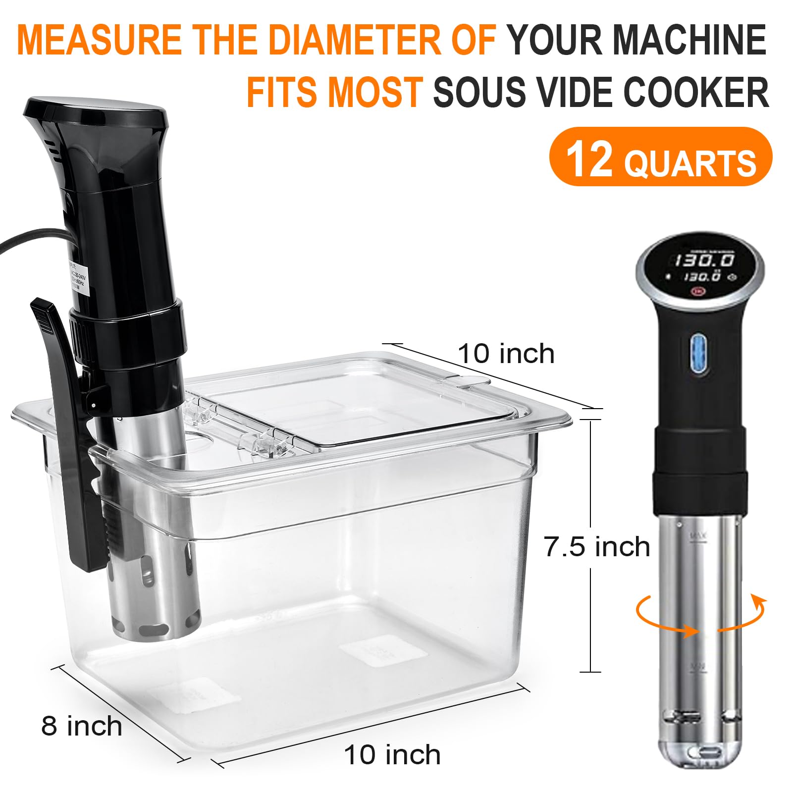 Homenote kit completo de accesorios para sous-vide y empezar.