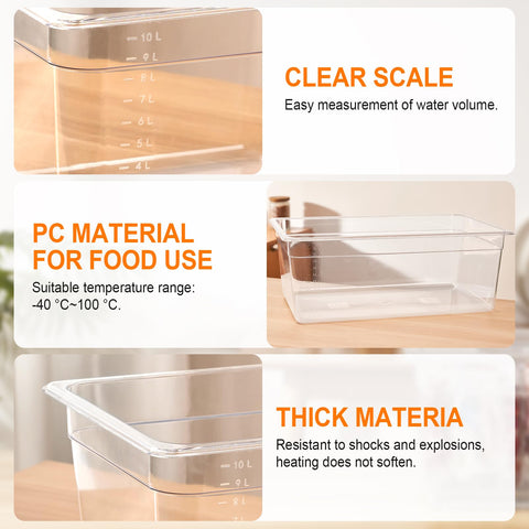 Homenote kit completo cocción al vacío 26 qt facilita empezar.