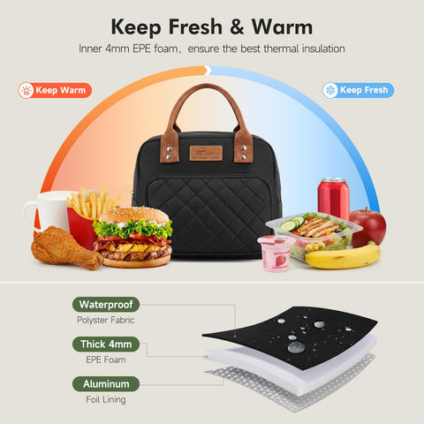 HOMESPON bolsa con asas reforzadas y base robusta para transportar con seguridad.