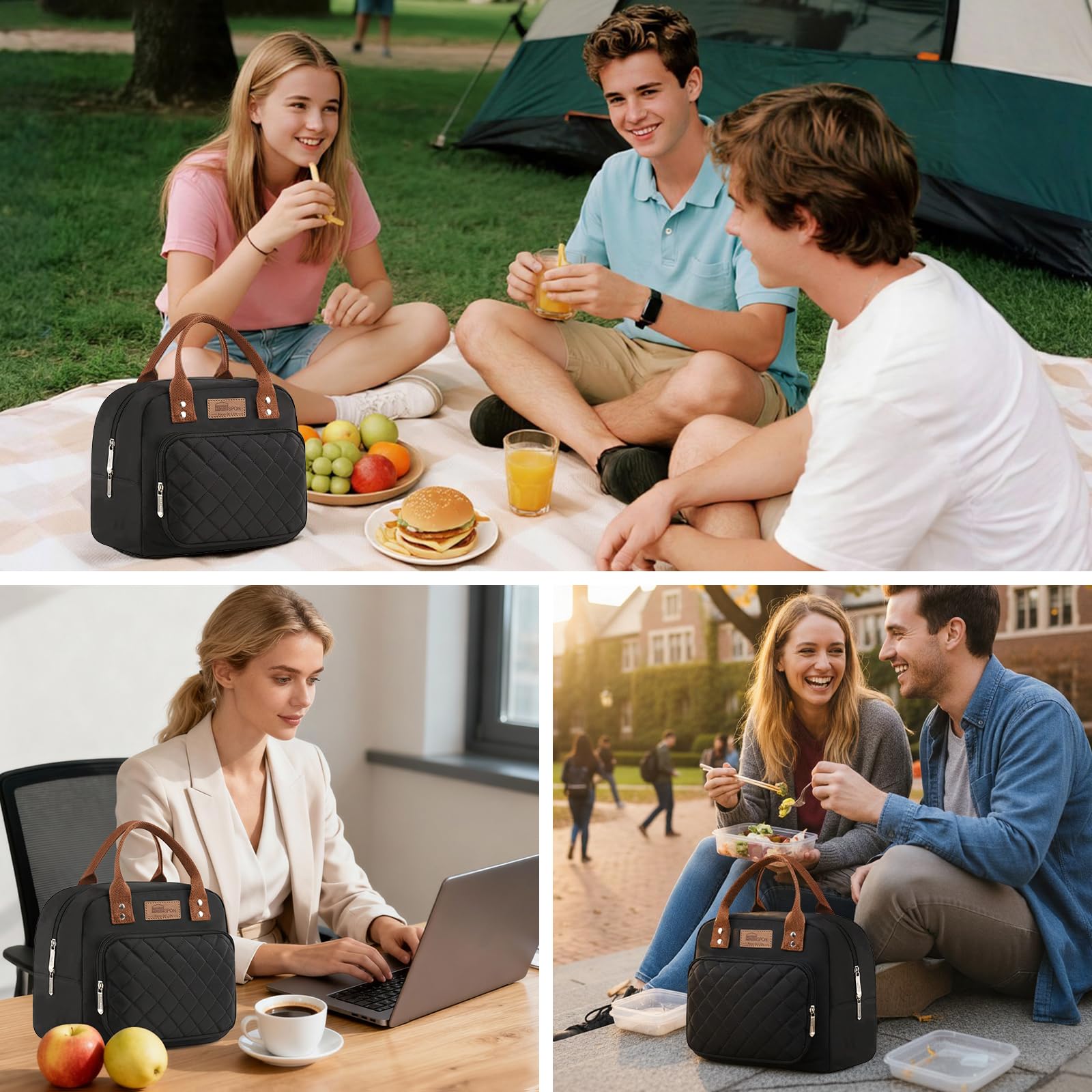 HOMESPON bolsa aislante resistente para uso diario y transporte.