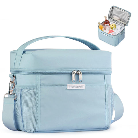 bolsa de almuerzo HOMESPON con exterior impermeable y fácil limpieza