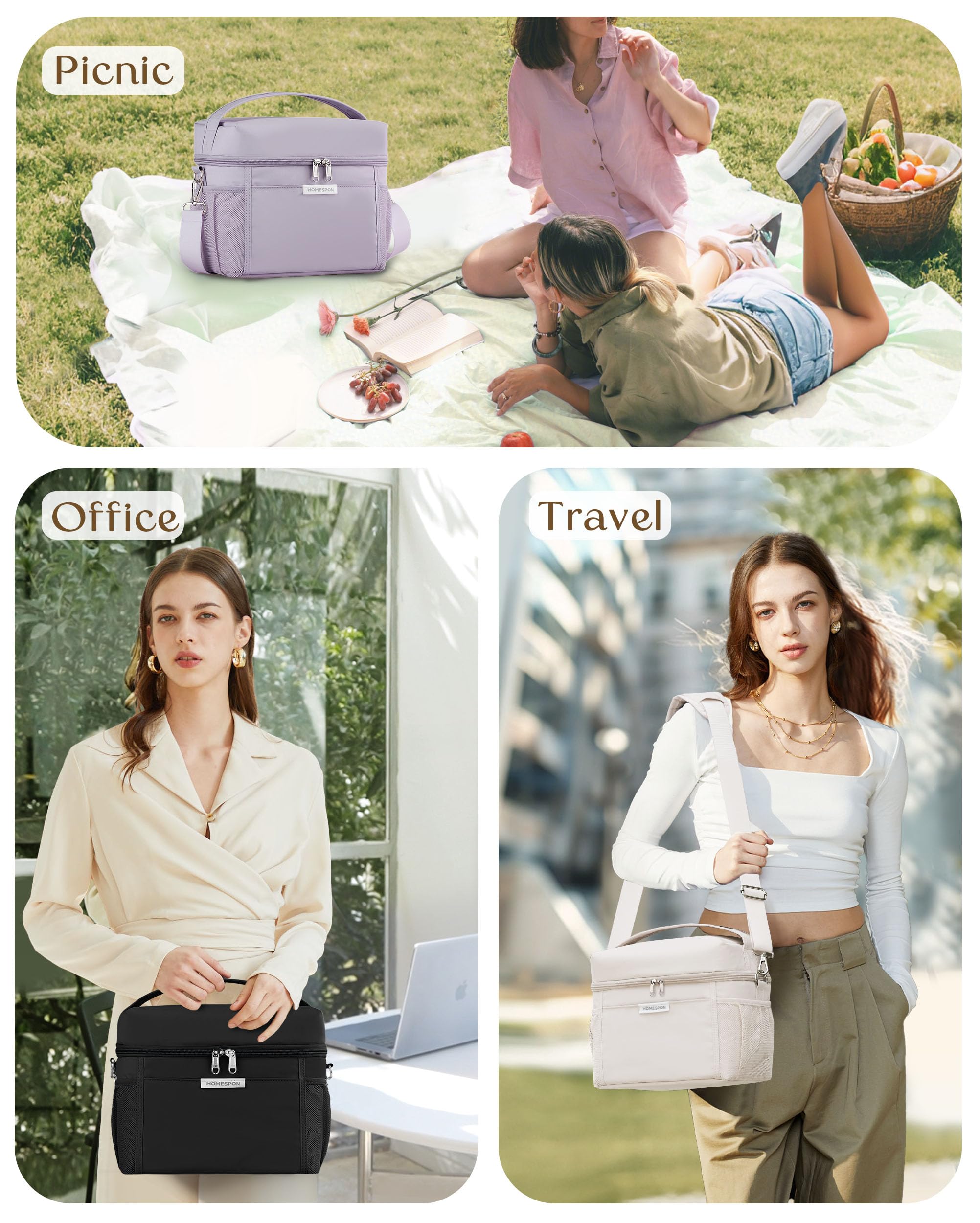 diseño ligero HOMESPON, aproximadamente 1 kg, para viajar