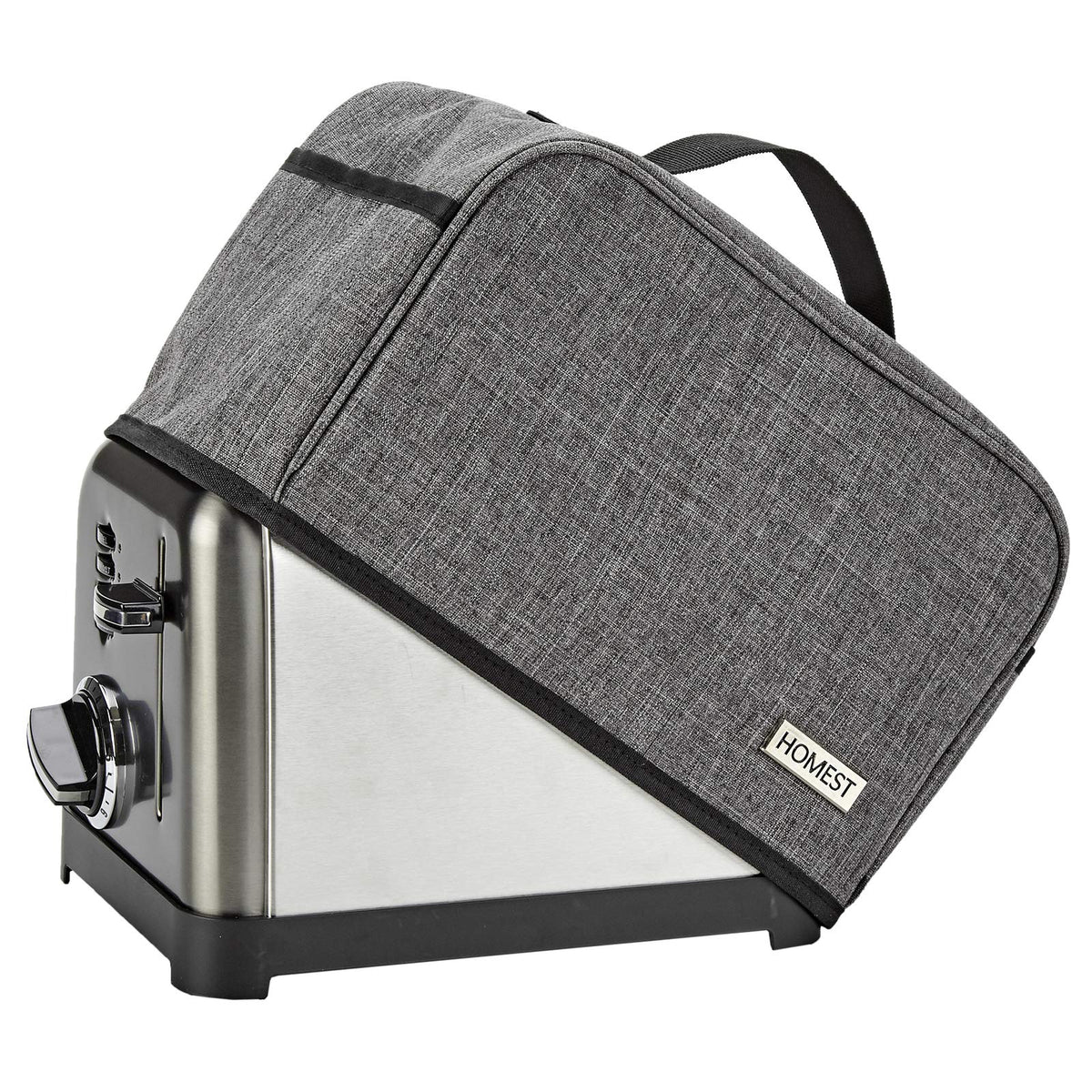 Cobertor HOMEST para tostadora Cuisinart de 2 rebanadas protege contra polvo y huellas.