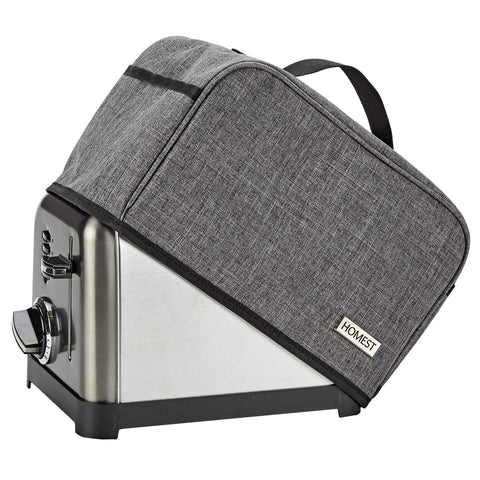 Cobertor HOMEST para tostadora Cuisinart de 2 rebanadas protege contra polvo y huellas.