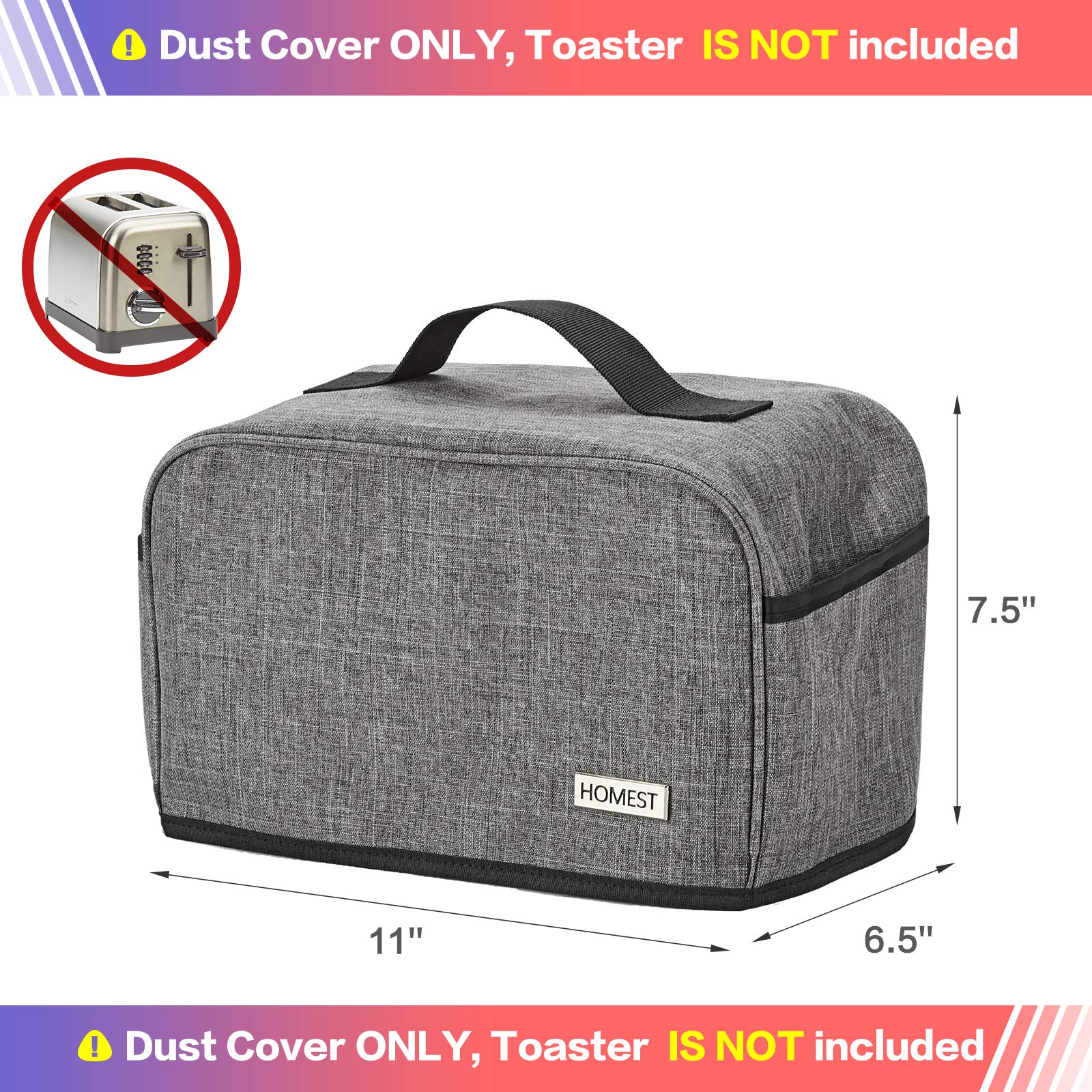 Compatible con tostadoras Cuisinart de 2 rebanadas, ideal para uso diario.