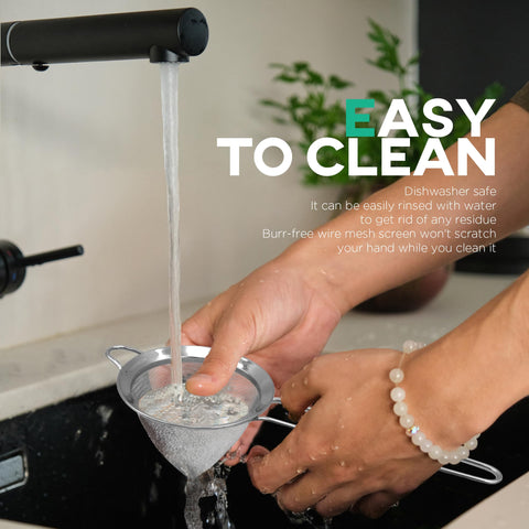 Homestia ideal para bar en casa: filtra cócteles con doble filtrado